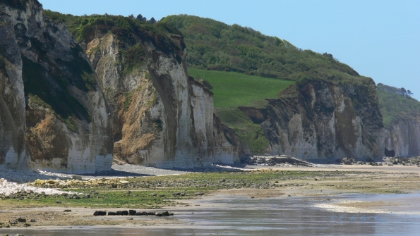 Falaises de Pourville vers Varengeville